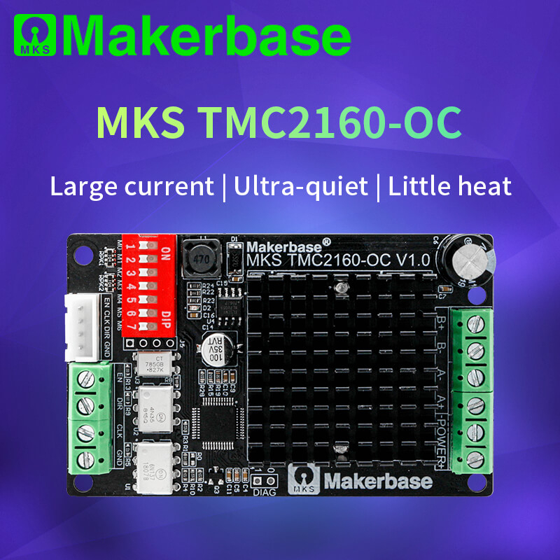 Stepper Driver Cnc - Makerbas MKS TMC2160_OC TMC2160 ステッピングモータードライバー CNC