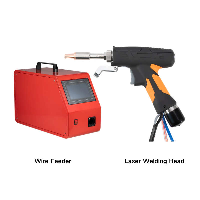 Industrial Laser Applications - SUP21T 3-in-1 ハンドヘルドファイバーレーザーマシンのスペアパーツに適用 1064nm 新しい産業用溶接ヘッドワイヤーフィーダーコントロール