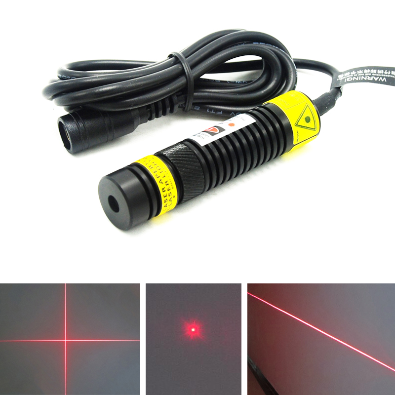 Industrial Laser Line Module - 産業用実験室用レーザーモジュール,50mW,100mW,150mW,200mW,250mW,ドット/ライン/クロス,赤いレーザーモジュール