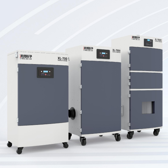 Industrial Laser Removal Machine - XL-700FC バックフラッシュ機能付き高効率産業用浄化装置 レーザー切断機の煙と臭気除去用