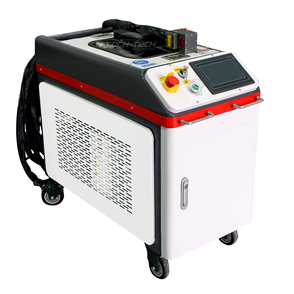Industrial Laser Removal Machine - 高品質産業用200w 300w 500Wハンドヘルドパルスレーザー洗浄機、錆除去、タイヤ型用レーザーペイントオイルクリーナー