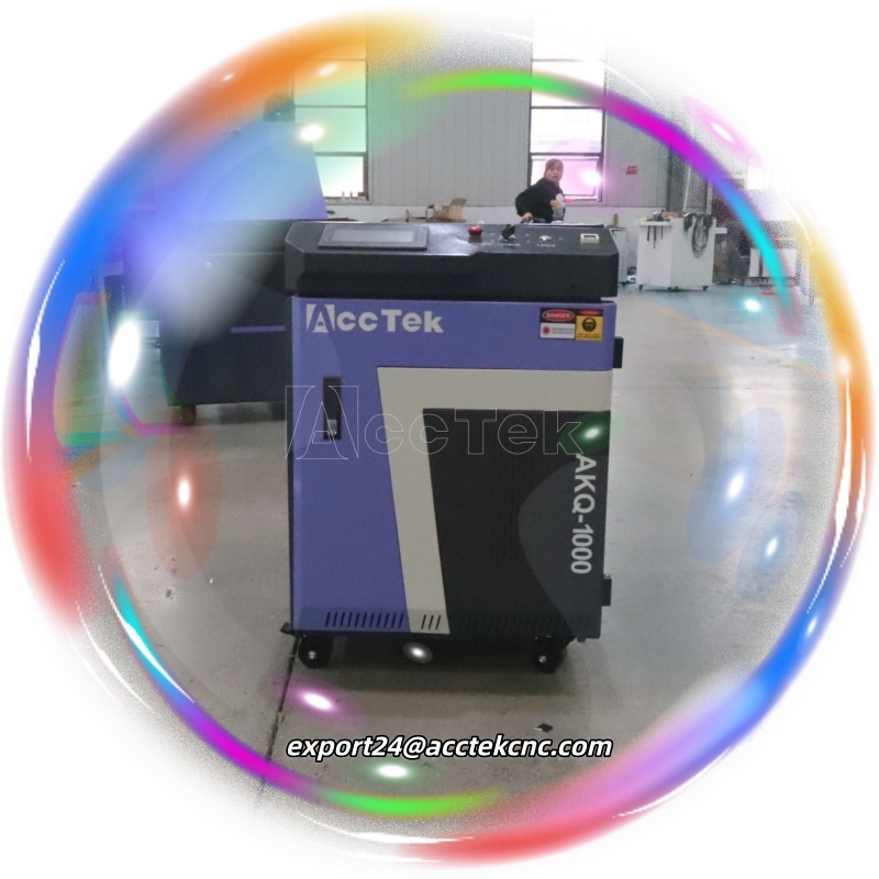 Industrial Laser Removal Machine - 強力な1000wパルスレーザー洗浄機、産業用ハンドヘルドレーザー洗浄機、ポータブル錆、塗料、油膜除去機