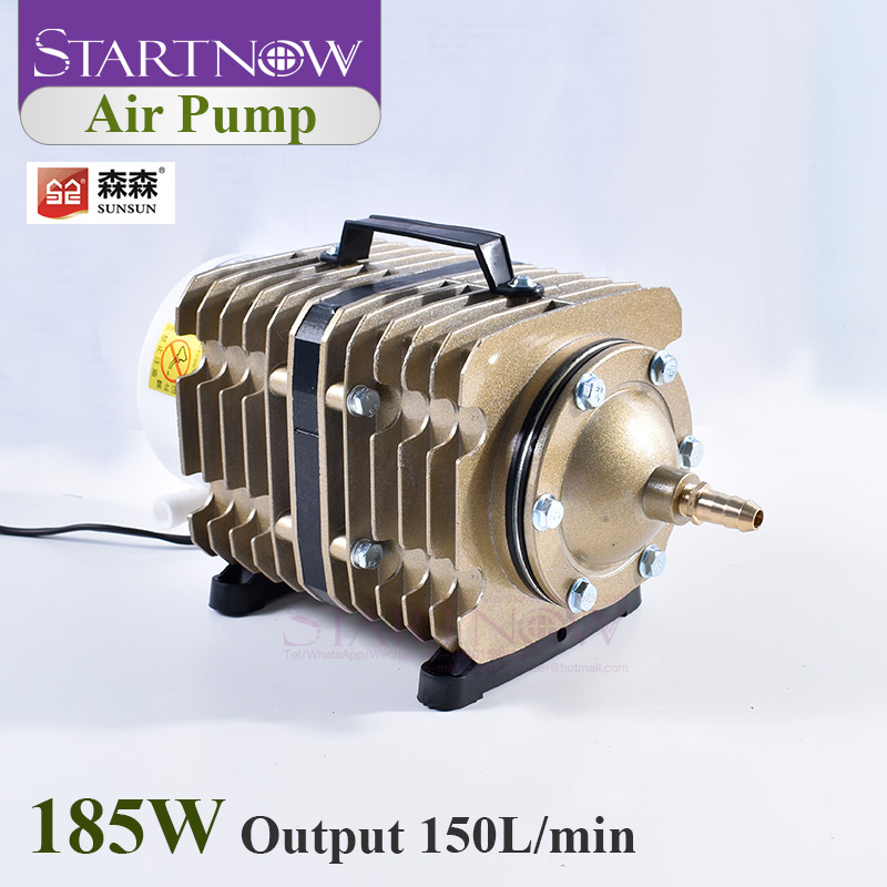 Air Assist Pump Laser - 220V 185W 150L/min 電磁式エアコンプレッサー SUNSUN エアポンプ