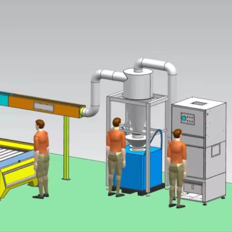 レーザー切断機用自動パルスジェット洗浄工業用集塵機エアダスト - Industrial Laser Removal Machine のレビューと価格