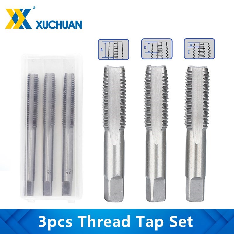 3 個 M2-M24 手ねじタップセット HSS メトリック - Cnc Router Bit のレビューと価格