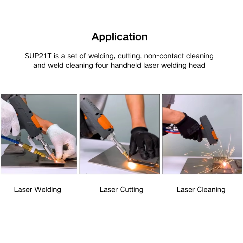 SUP21T 3-in-1 ハンドヘルドファイバーレーザーマ - Industrial Laser Applications のレビューと価格