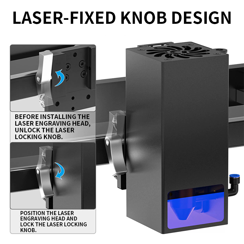 20W レーザー彫刻機 U20 レーザー彫刻および切断機 エ - Air Assist Pump Laser のレビューと価格
