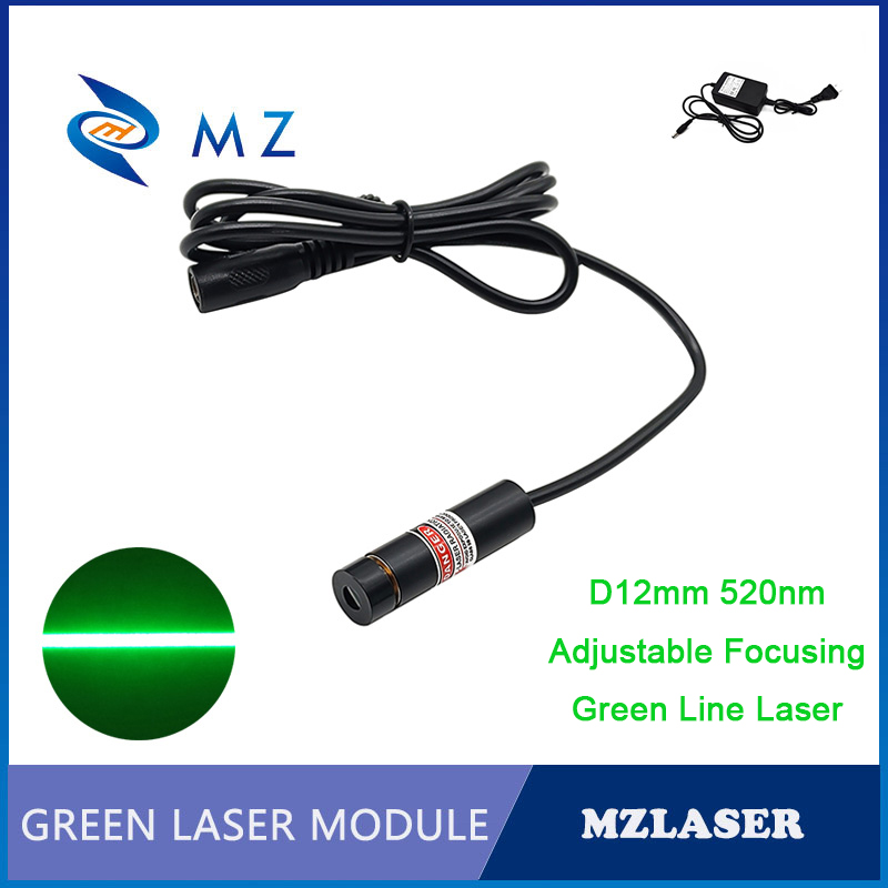 コンパクトグリーンラインレーザーダイオードモジュール 520 - Industrial Laser Line Module のレビューと価格