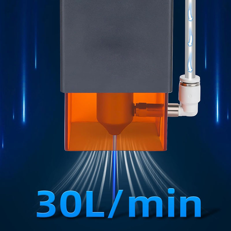 CNC 30L/分レーザーエアアシストポンプ 16 ワット電 - Air Assist Pump Laser のレビューと価格