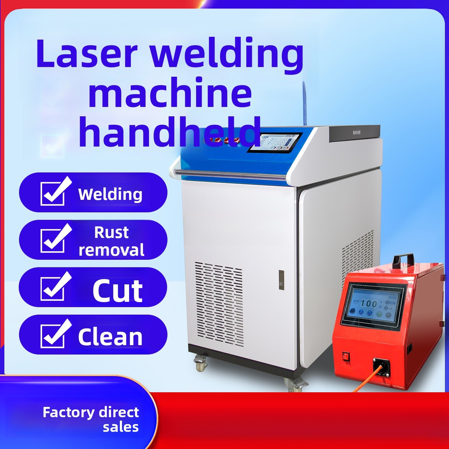 ハンドヘルド型産業用全自動4in1ステンレス鋼金属切断スポッ - Industrial Laser Removal Machine のレビューと価格