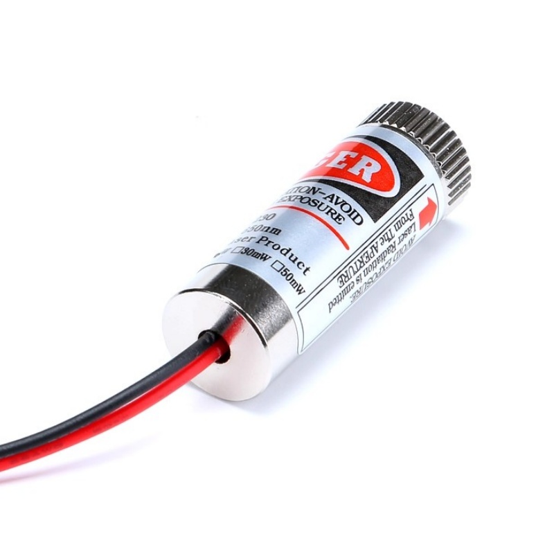 650nm 5mW 赤色点/線/十字レーザーモジュールヘッド - Industrial Laser Line Module のレビューと価格
