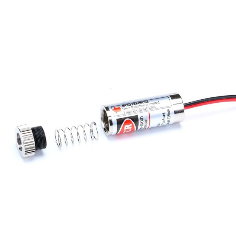 650nm 5mW 赤色点/線/十字レーザーモジュールヘッド - Industrial Laser Line Module のレビューと価格
