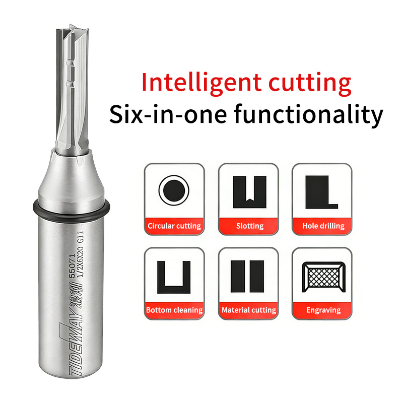 Chowmaster 4枚刃TCTストレートルータービット、 - Cnc Router Bit のレビューと価格