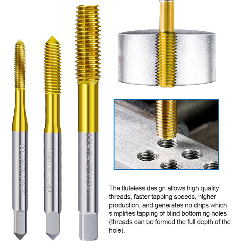 Xcan-押し出しタップ,M2-M12個の機械,メートルねじ - Cnc Router Bit のレビューと価格