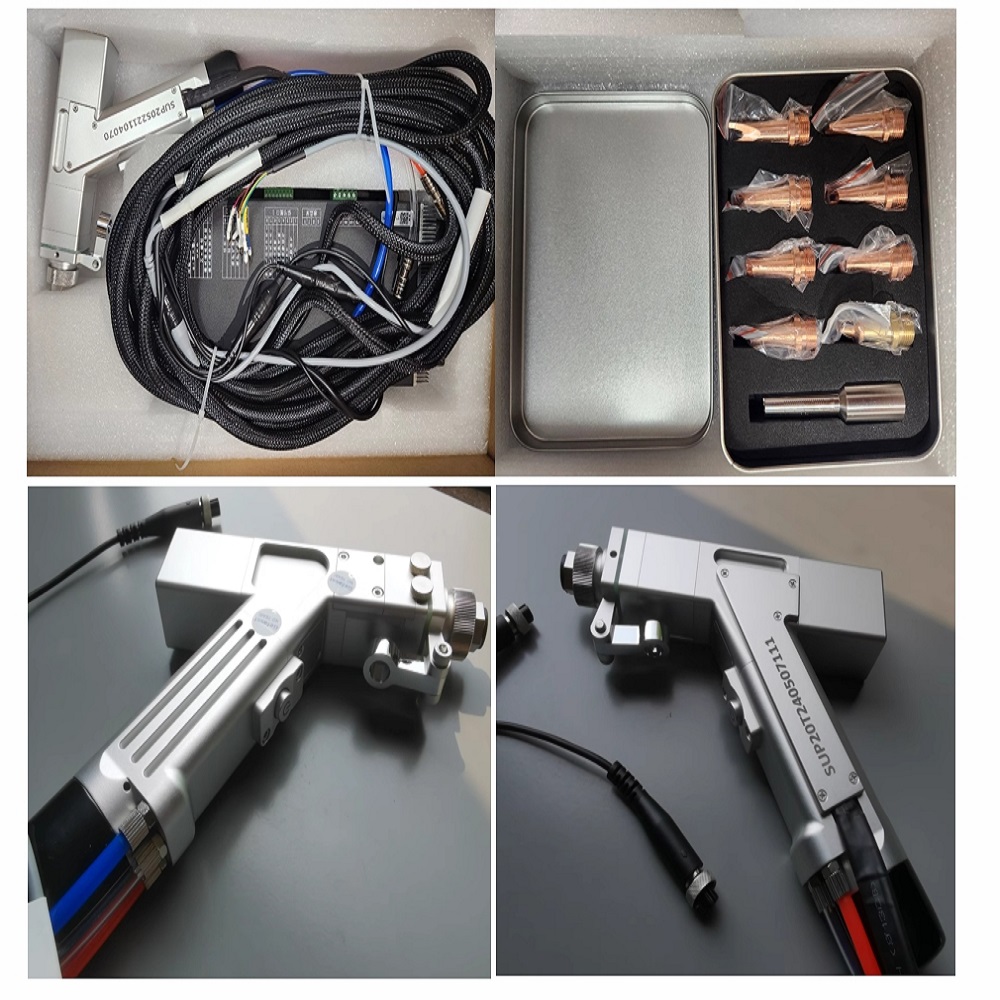 新型2000W SUP28Tハンドヘルドレーザー空冷溶接ヘッ - Industrial Laser Welding Gun のレビューと価格