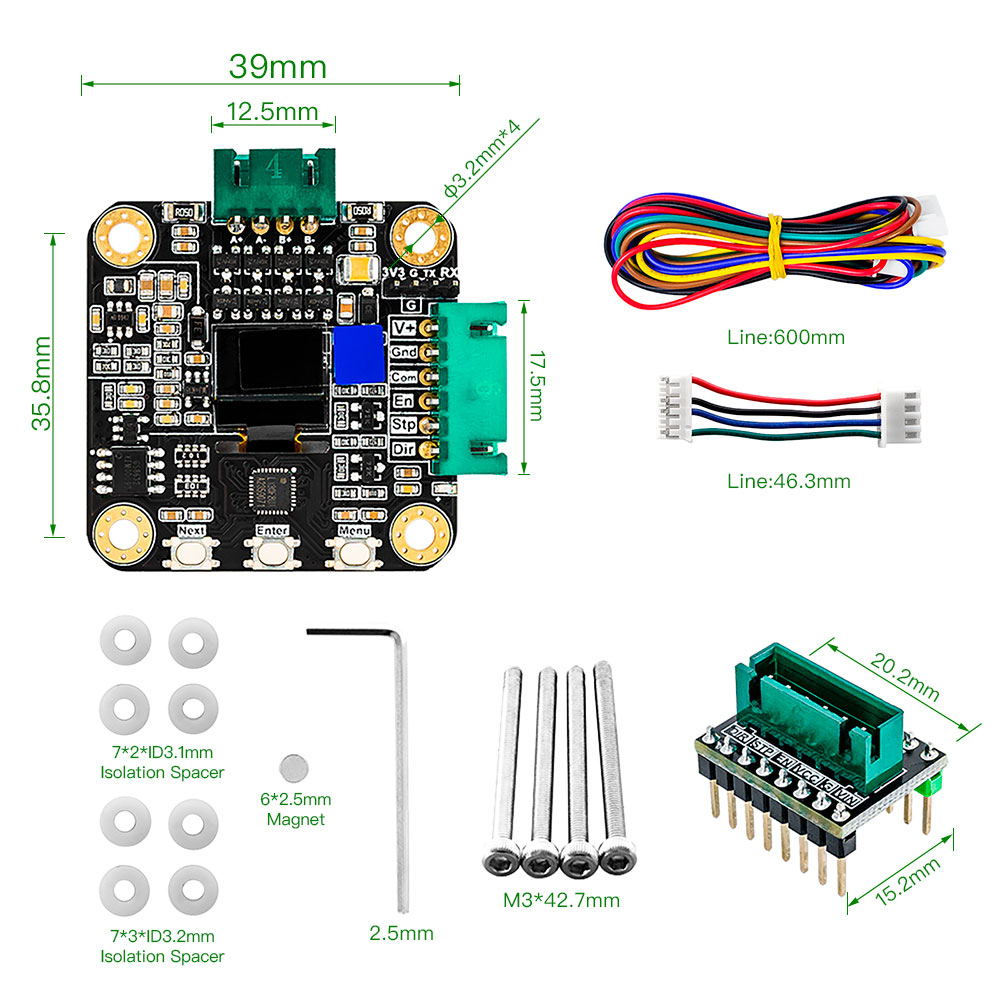 Makerbase-閉ループステッピングモータードライバー, - Stepper Driver Cnc のレビューと価格