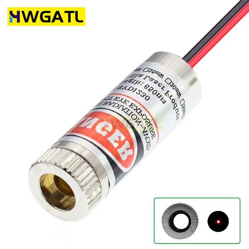 650nm 5mW レッドポイント/ライン/クロスレーザーモ - Industrial Laser Line Module のレビューと価格
